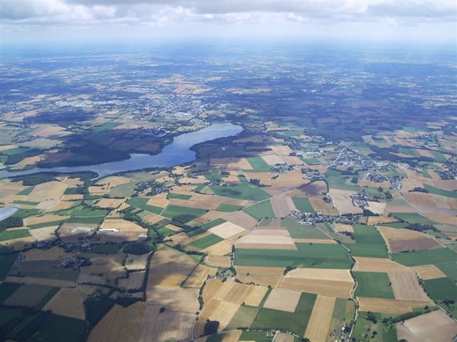  El bosque de Broceliande visto desde el cielo 